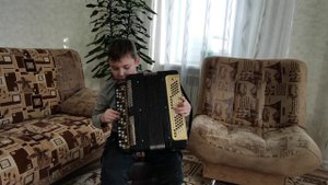 Цыганочка с выходом на баяне. Кирилл Лопатин, 9 лет