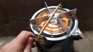 Coleman 533. Первый розжиг.