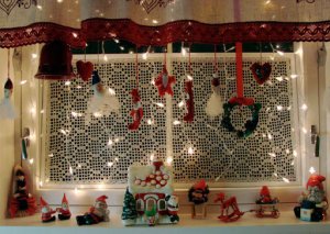 Как украсить кухню на новый год.