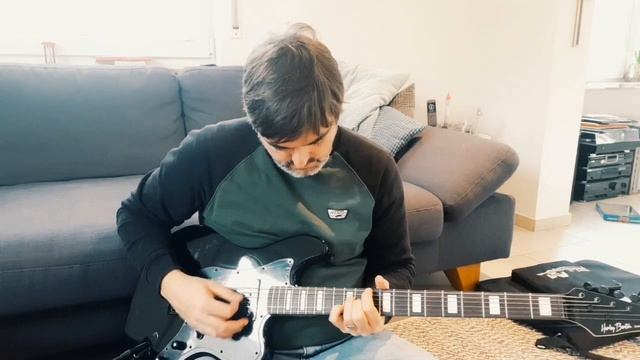 Harley Benton JA Baritone, Short Review, Clean Sound, Shoegaze, Brilliant Instrument. смотреть онлайн