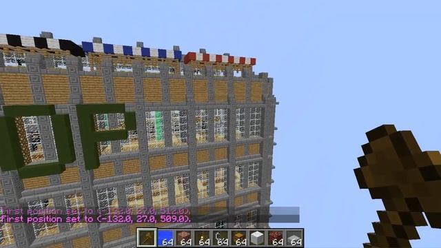 Minecraft: Worldedit Tutorial │ Save and Load Schematics смотреть онлайн