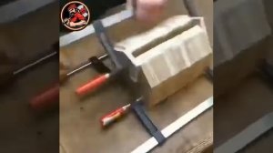 Наковальня из рельса и фанеры