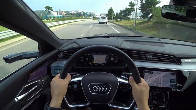 2021 Audi e-tron 55 Quattro | ТЕСТ-ДРАЙВ POV