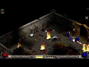 Пустыня в Diablo 2. Чистим канализацию и Скалистую пустошь. Сложность кошмар.