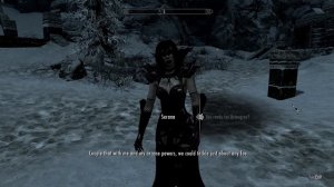 Serana Mod Dialogue Add on: Ustengrav Quest