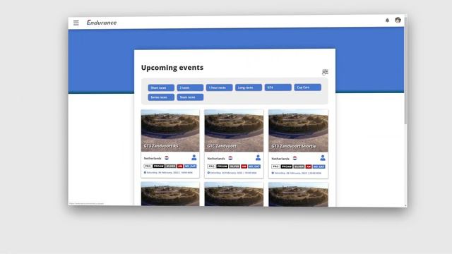 Endurance esports: spring update смотреть онлайн
