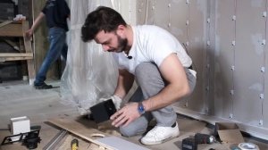 Нестандартная закладная под светильник