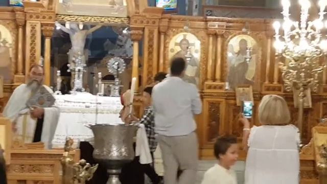 Крещение детей в Греции. Традиции и обряды. Греция.