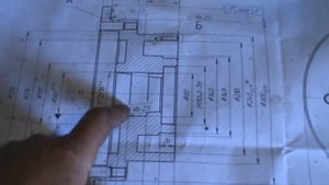 Обдирка детали 150 кг на токарном станке 1к62. Часть 1.