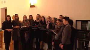 Тело Христово подобен "Агни Парфене" // детский хор // спевка