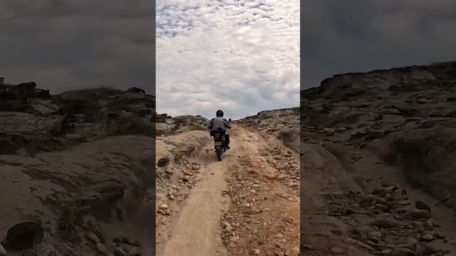 Tatacoa desert with @TheGuyXX South America Motorcycle Adventure