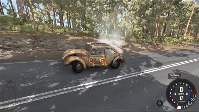 What Happens When A Car Has A Personality? - Herbie The Love Bug With Full Emotions - BeamNG Drive смотреть онлайн