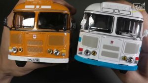 ПАЗ-672М. Наши Автобусы № 7. MODIMIO Collections. Обзор журнала и модели.