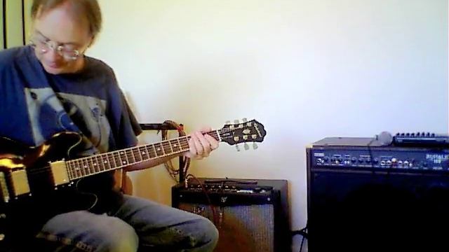 Epiphone ES-339 W/Alnico Classic Pro distorted смотреть онлайн