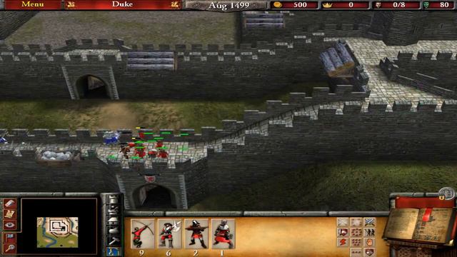 Stronghold 2 Siege Walktrough Part 1: Poopy Start