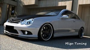 Mercedes CLK W209 - Tuning - Black Edition Body kit