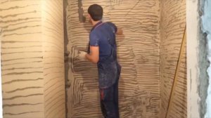 Подготовка стены под укладку плитки