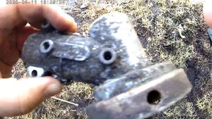 Сняли нижний редуктор от мотокосы