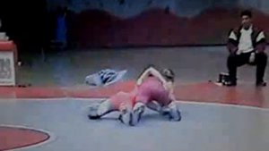 Lori wrestling pin 3
