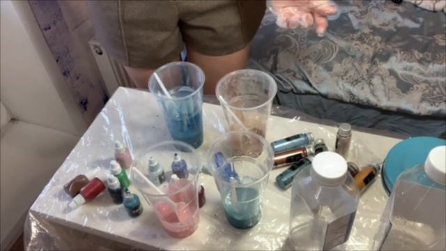 DIY windowsill???✨ Подоконник из эпоксидной смолы! смотреть онлайн