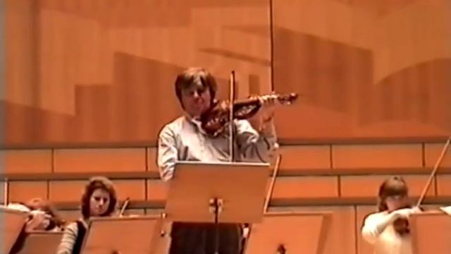 Victor Tretiakov rehearsal Orhestra of Patras 1998 part 1