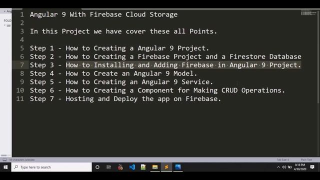 Angular 9 with Firebase cloud database | Angular 9