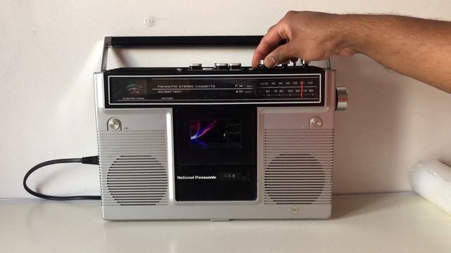 National Panasonic RS-451SD Radio Cassette Player Tape Recorder - Boombox смотреть онлайн