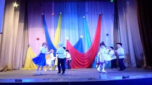 весёлый народный танец на 1 июня. Старшая группа