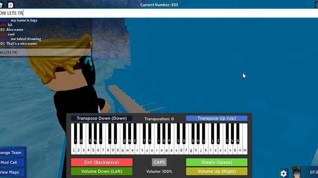 Playing piano on roblox talent show! смотреть онлайн
