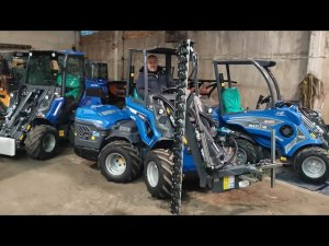 Кусторез для минипогрузчика MultiOne. Обзор навесного оборудования на мини погрузчке Мультион