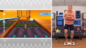 Wii Fit U - Obstacle Course (Advanced) Gameplay