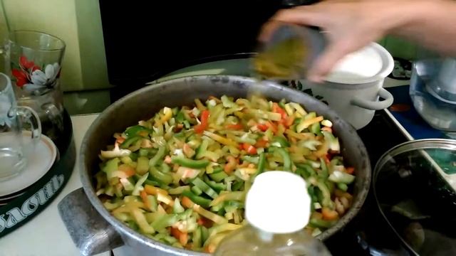 Кулинария.Быстро и Вкусно.Фасоль с овощами.#Фасоль.