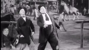 Lets Dance Feat Laurel and Hardy PS i have no rights to the music or video its just for fun