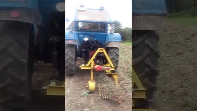 Самодельная копалка к мтз