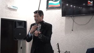 Bextiyar Abisov Skripkada Gozel ifa -Biri Sen Biri Men 2023 Samara Кафе Каспий #skripka #musique