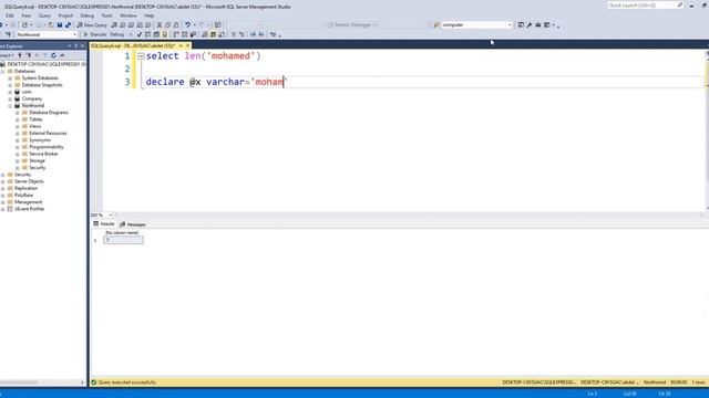 27-  String Function len() in SQL Server