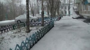 Райчихинск. Снег. 26 апреля 2022 г.