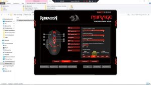Обзор и настройка самой дешевой игровой беспроводной мыши Redragon Mirage