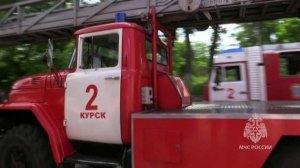 Пожарно-тактическое занятие на Курском областном наркологическом диспансере -16-05-2023