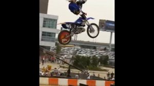 Girl X GAMES Motocross Freestyle - XGAMES Women's FMX - Female Motorcycle Rider Heather