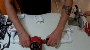 Байпас из полипропилена для насоса на отопление