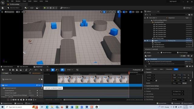 Understanding Switching Cameras or Camera Cuts in the Sequencer in Unreal Engine 5.1, Jan 2023 смотреть онлайн