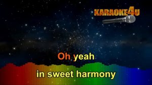 The Beloved | Sweet Harmony | Караоке (Cover Minus)