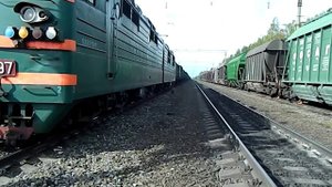 Осмотр Электровоза ВЛ80С-2597 извне.