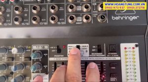 BEHRINGER PMP-6000 // MIXER LIỀN CÔNG SUẤT 1600W TÍCH HỢP EQ, EFFECTS