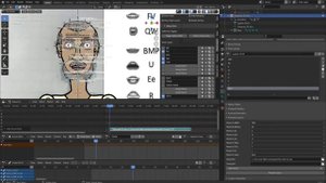 2d Анимация Blender : учим говорить 2d персонажа с помощью аддона Rhubarb // Создание lypsinc