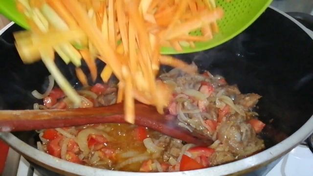 Вкусный ужин из доступных продуктов. Для тех кто не умеет готовить плов. Узбекская Шавла ? смотреть онлайн