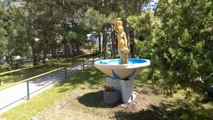 Краткий обзор территории пансионата Лазурный берег