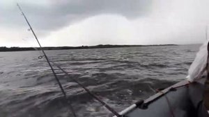 Убегаем от Грозы на озере Отрадное