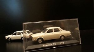 1:43 collection car RENAULT 12TL 1970